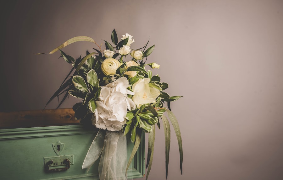 Arrangement floral sobre
