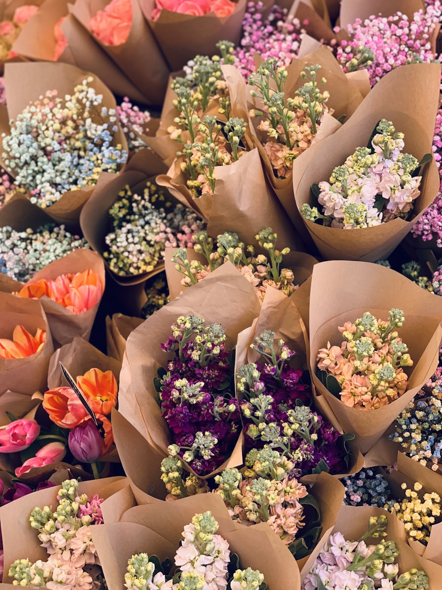 Fleurs de saison